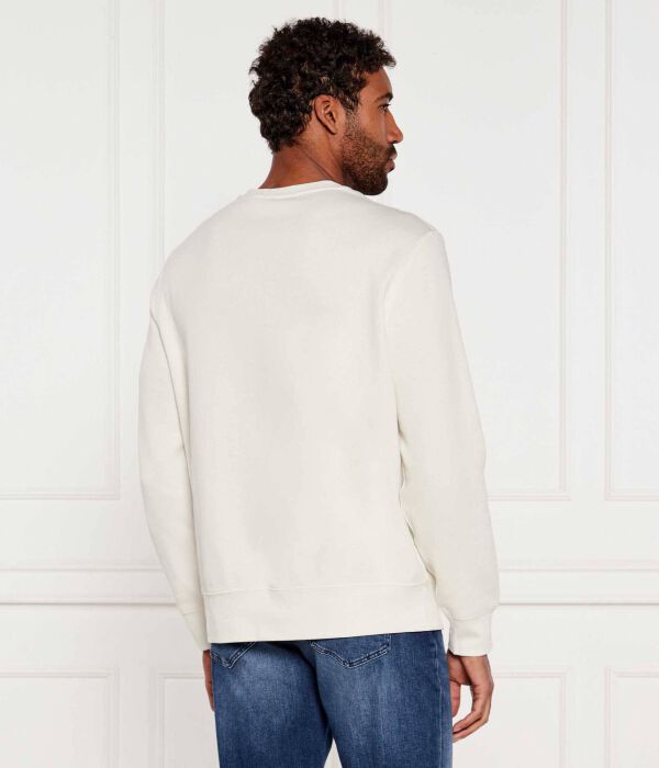 Свитер Relaxed fit Polo Ralph Lauren, белый — фото 3