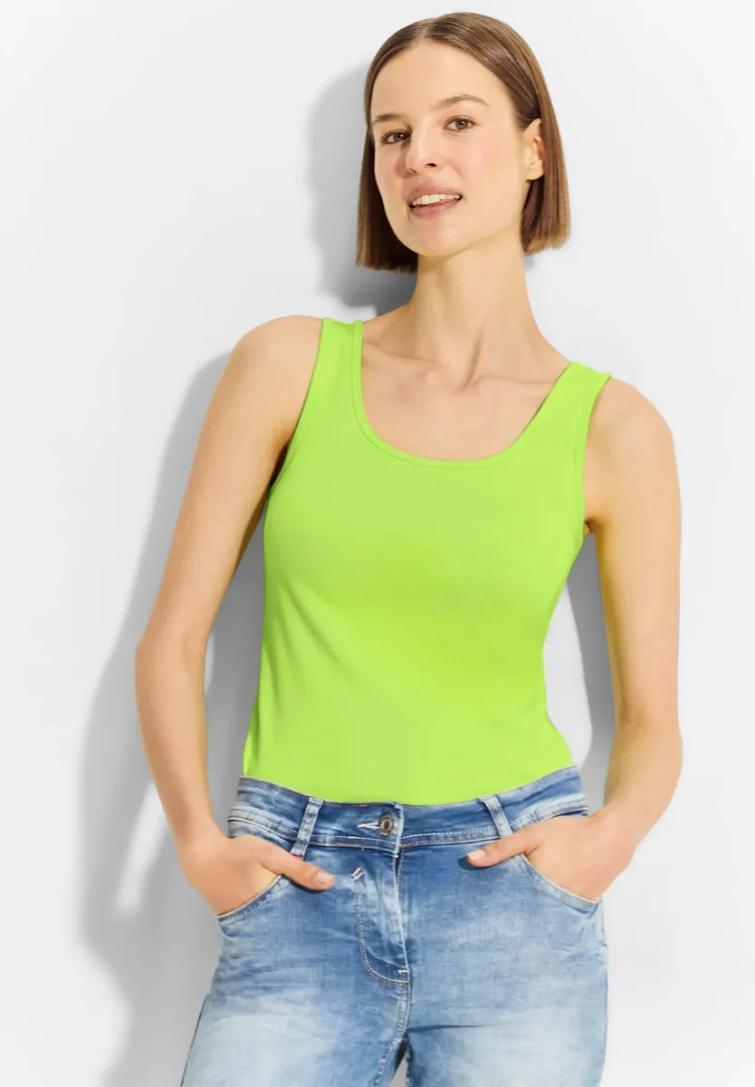 

Майка Cecil, однотонная, цвет Soft Lime
