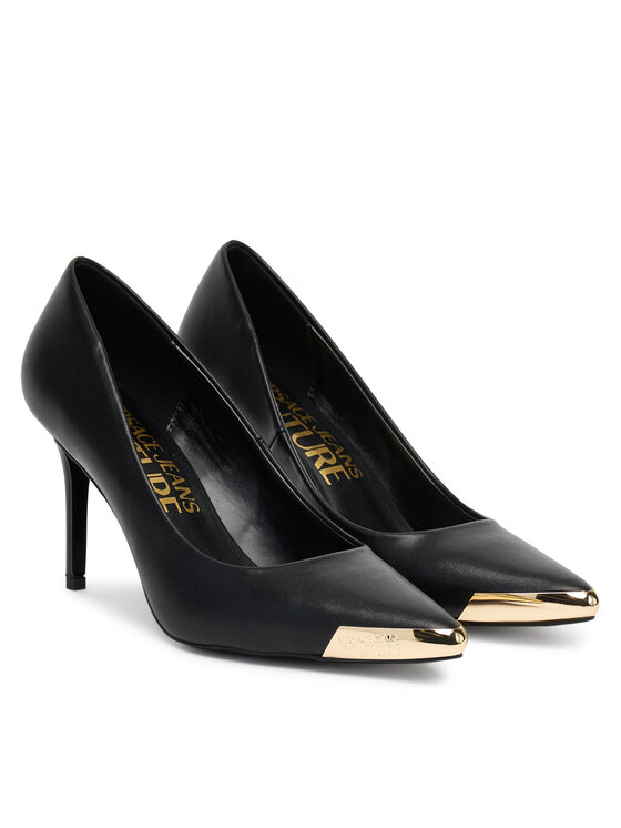Туфли на высоком каблуке 79VA3S50 Versace Jeans Couture, чёрный — фото 2