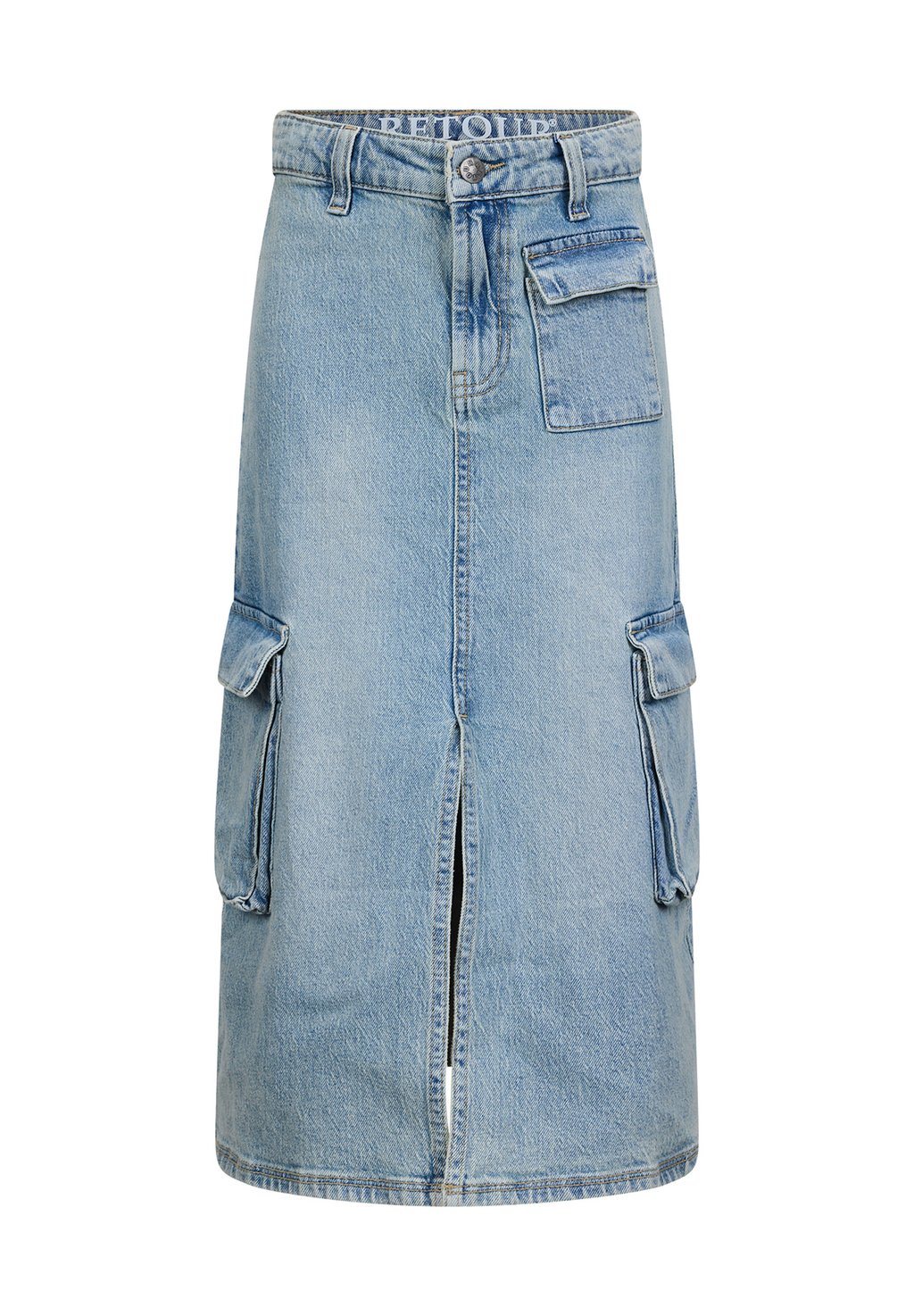 

Юбка из денима NANCY Retour Jeans, цвет Dirty Light Blue Denim