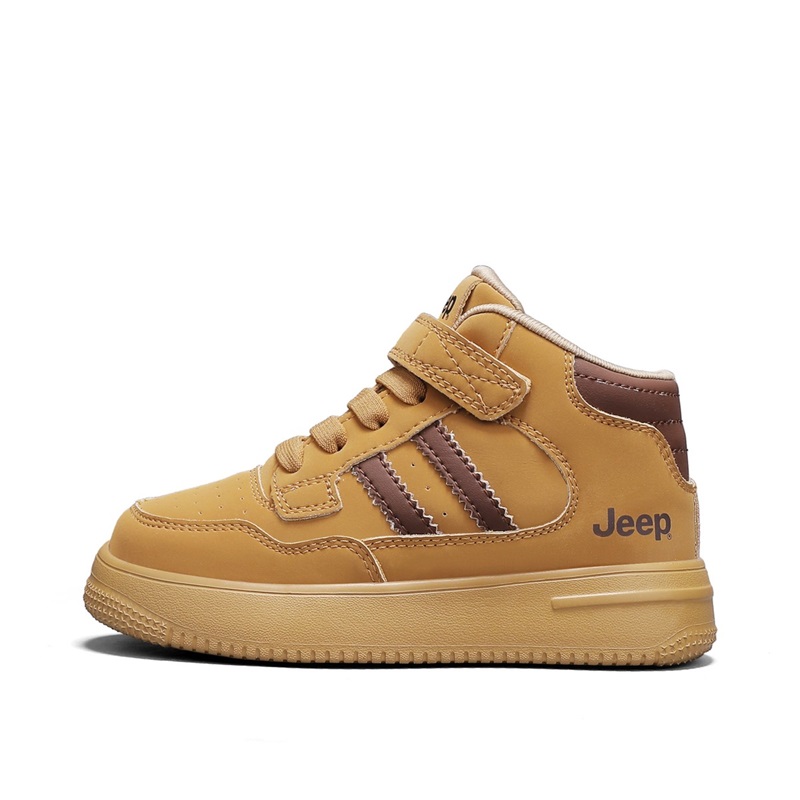 

Jeep Детские скейтбординговые кроссовки Mid top из синтетической кожи с амортизацией, легкие и устойчивые к истиранию