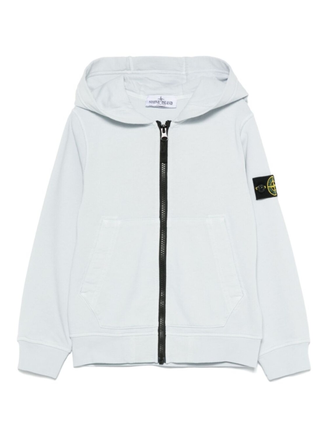 

Толстовка с капюшоном Stone Island Junior Compass-badge, синий