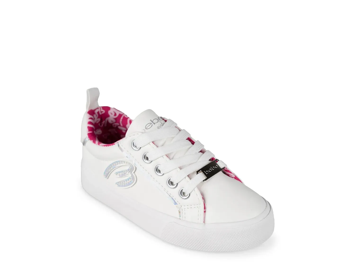 

Кроссовки Bebe Pacifica — детские, белые/переливающиеся