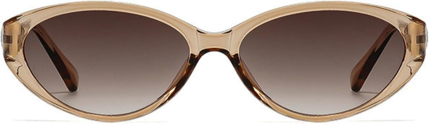 

Солнцезащитные очки Willochra «Кошачий глаз» для женщин, модель 2026, роскошные овальные солнцезащитные очки для активного отдыха с заклепками, модные очки для путешествий, C6