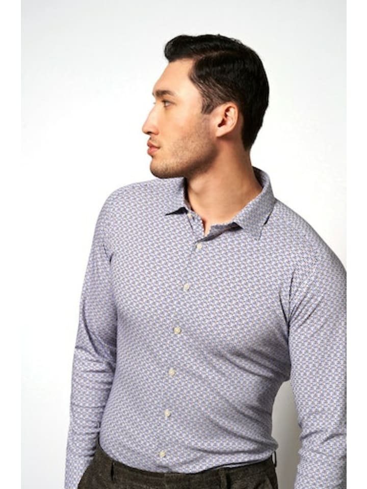 

Повседневная рубашка с длинными рукавами для мужчин коричневого цвета Wappen