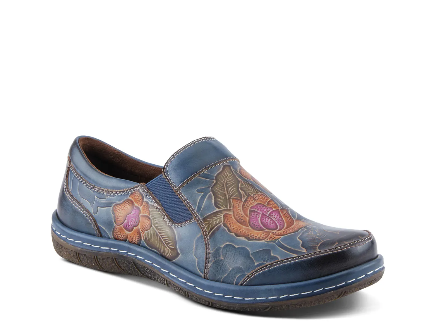 

Слипоны Annawan Slip-On L'Artiste By Spring Step, синий/мультиколор