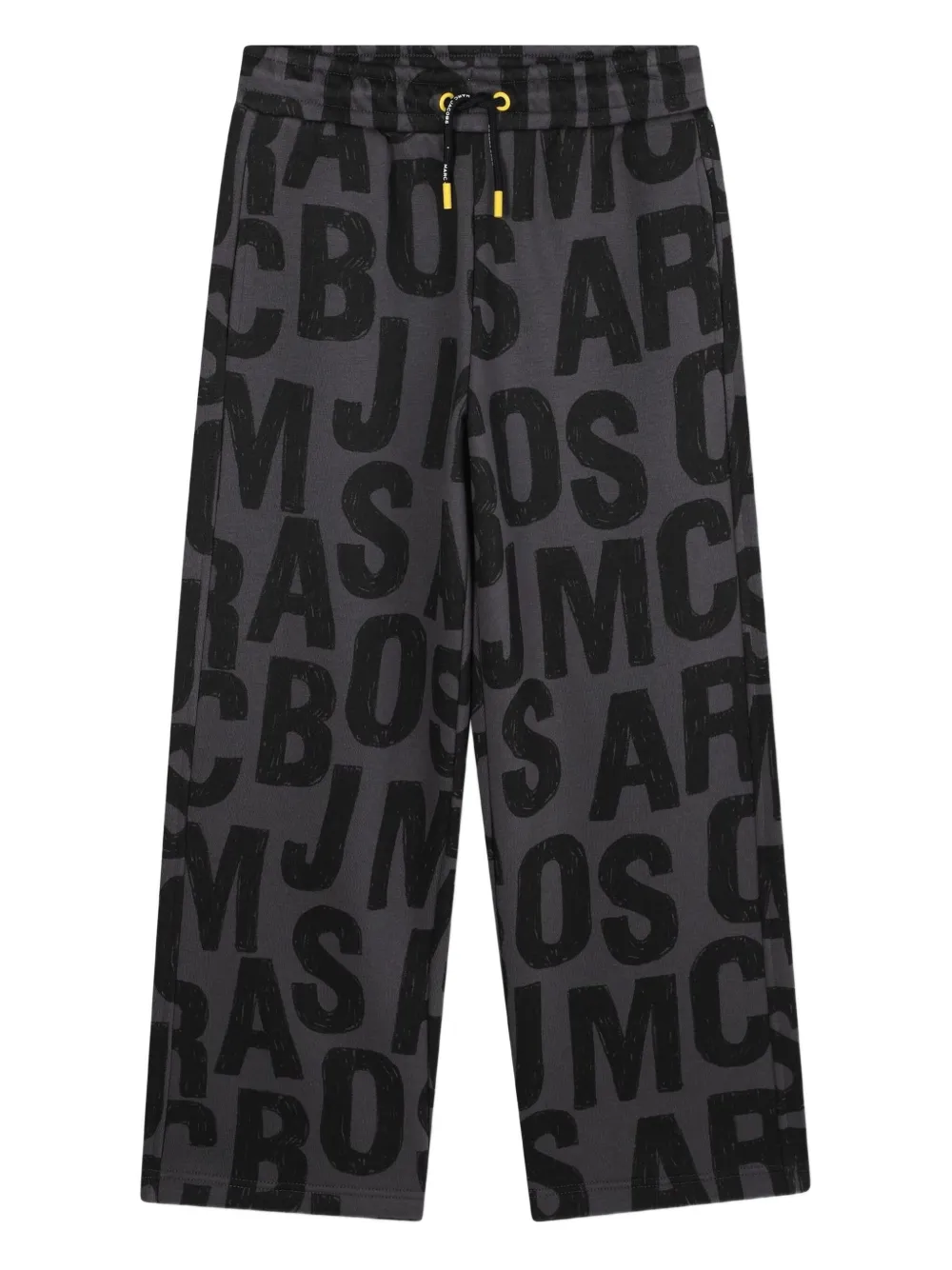 

Спортивные брюки с узором Jumbled Logo Marc Jacobs Kids, зеленый