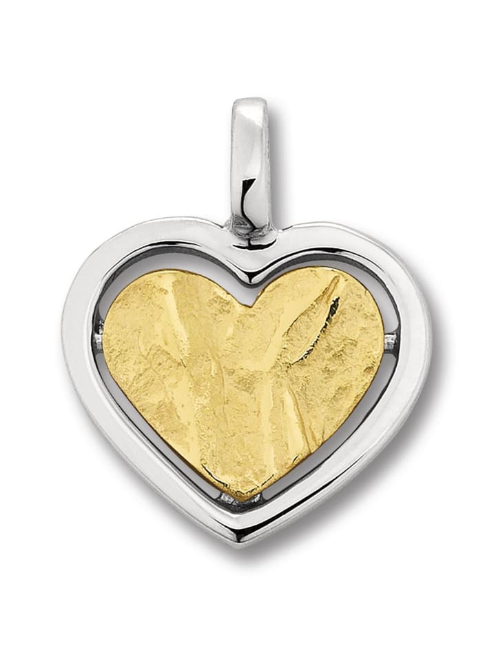 

ONE ELEMENT Кулон в форме сердца из серебра 925 пробы