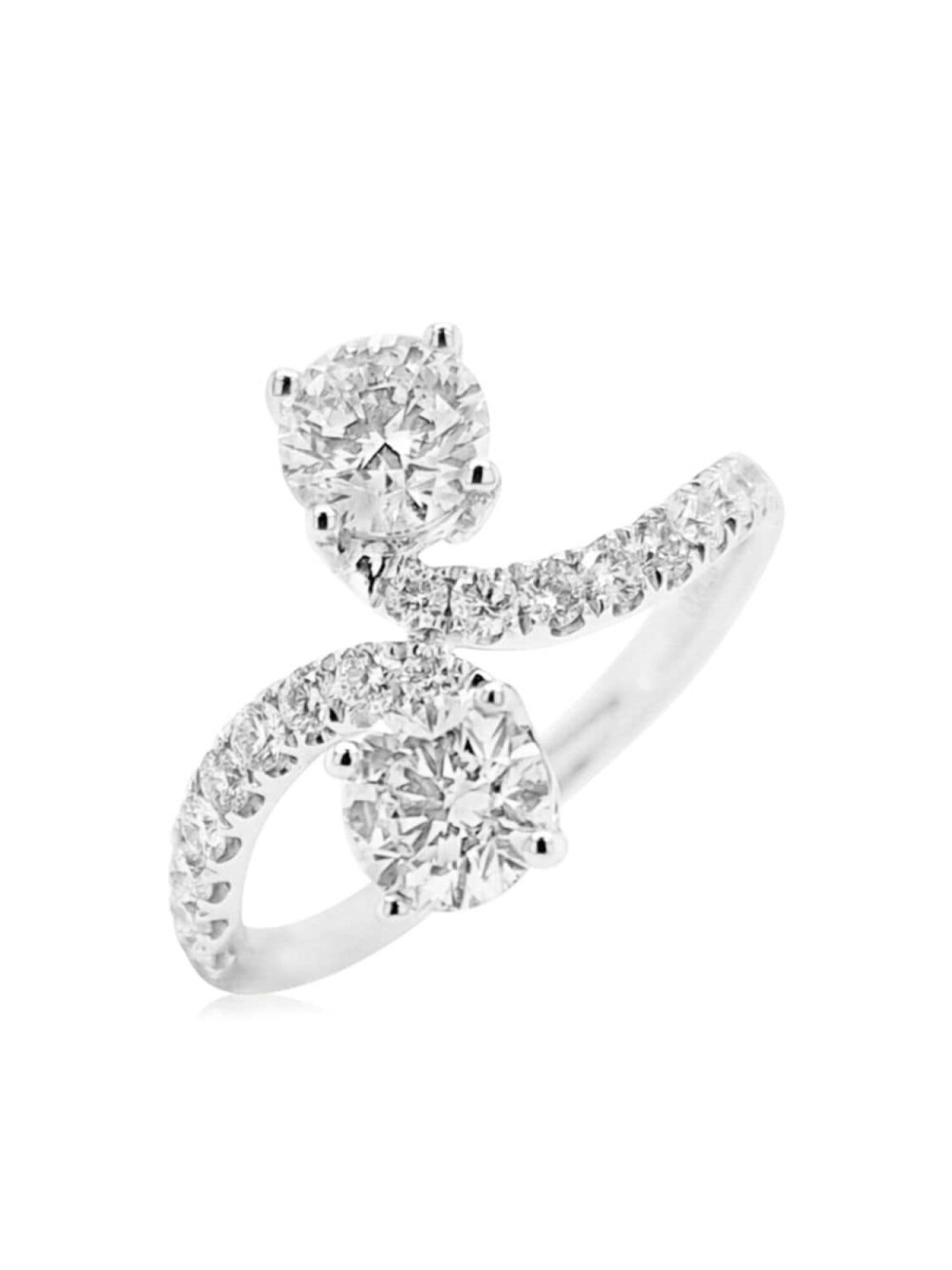 

Платиновое бриллиантовое кольцо HYT Jewelry, серебряный