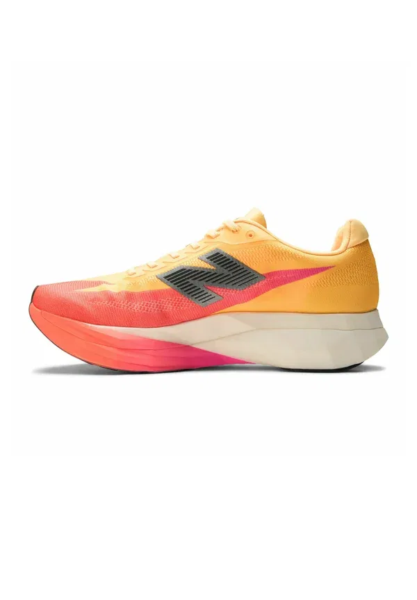 Кроссовки для бега по шоссе New Balance SC Elite v5 London Marathon, оранжевый с белым и персиковым