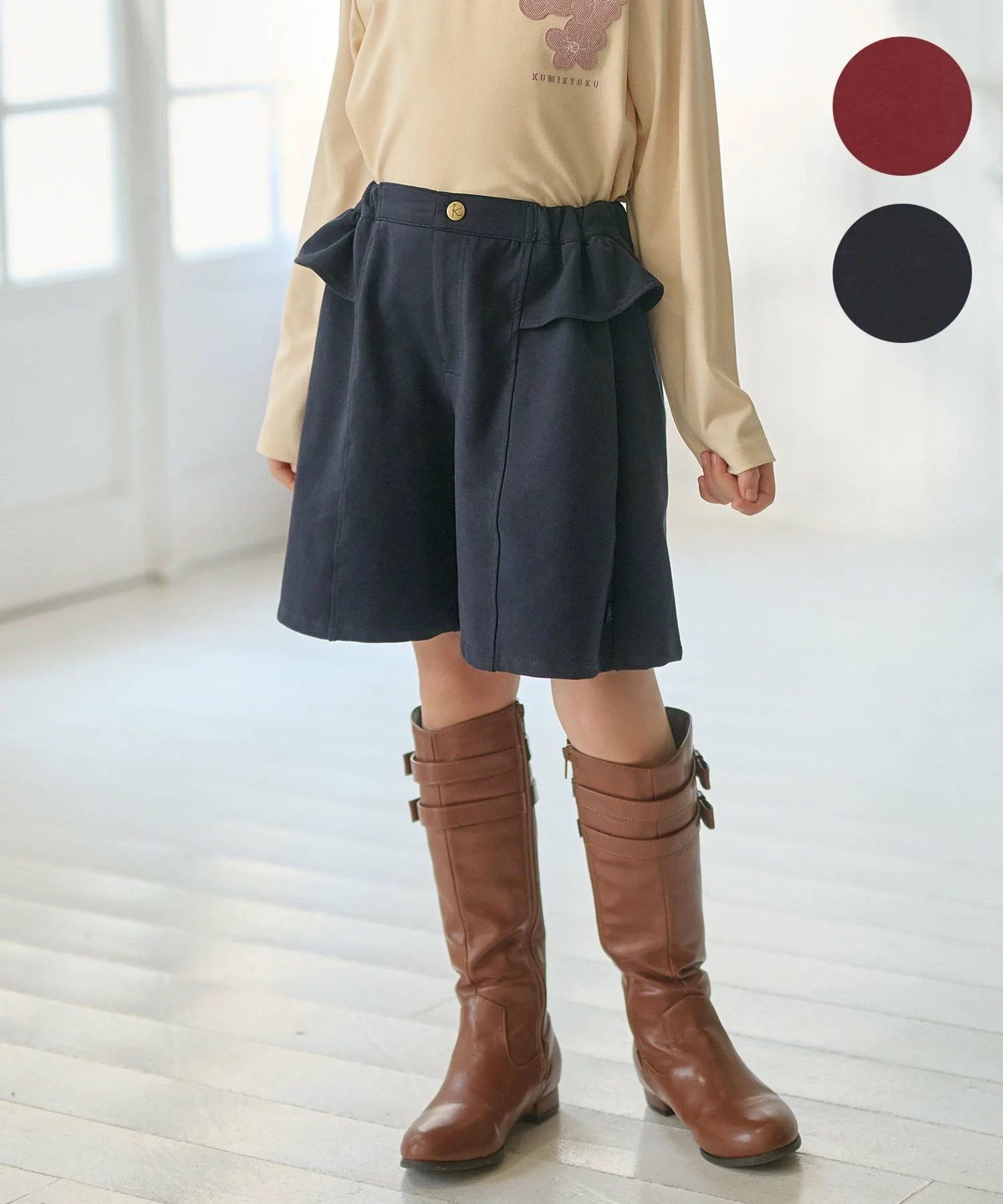 [150-160 см] Мягкие эластичные шорты Kids Suite, Navy [075]