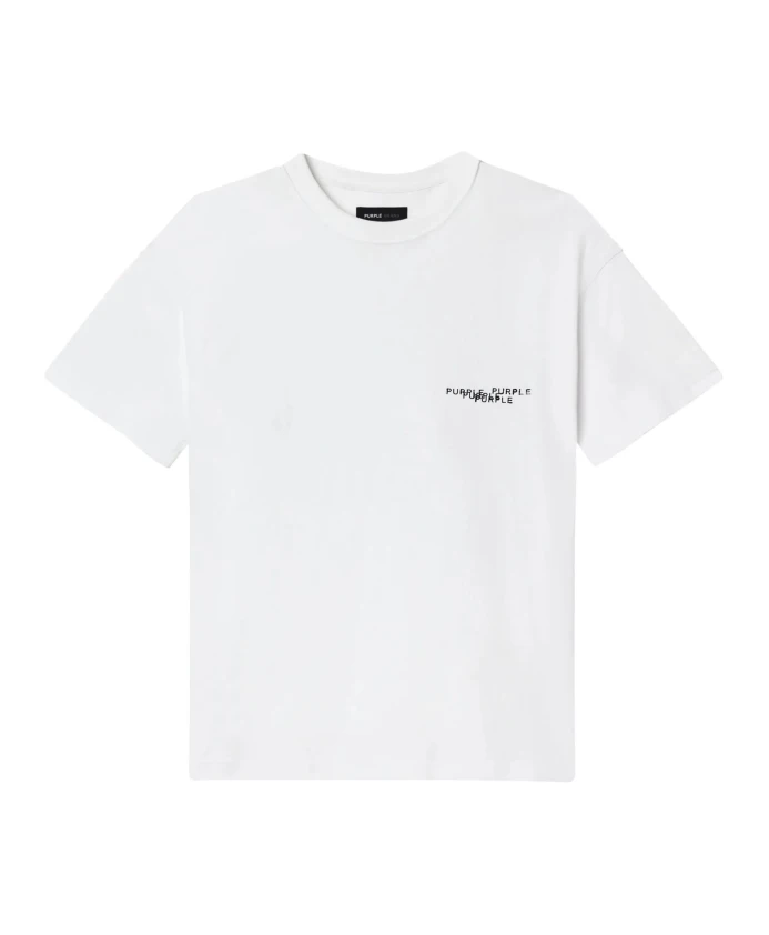 

Белые футболки и поло с логотипом. Purple Brand, белый