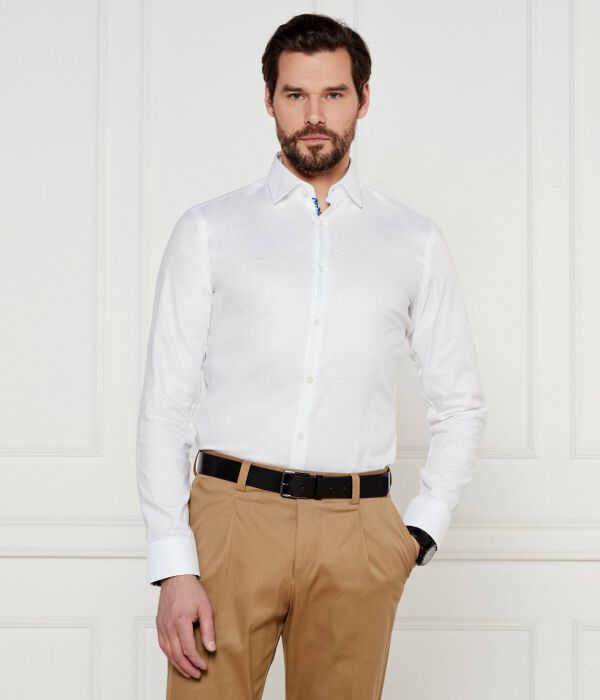 

Рубашка koey Slim fit Hugo, белый