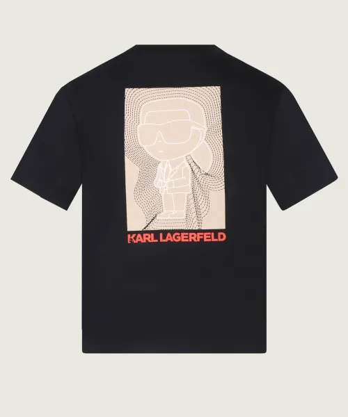 

Футболка Regular fit Karl Lagerfeld Kids, черный