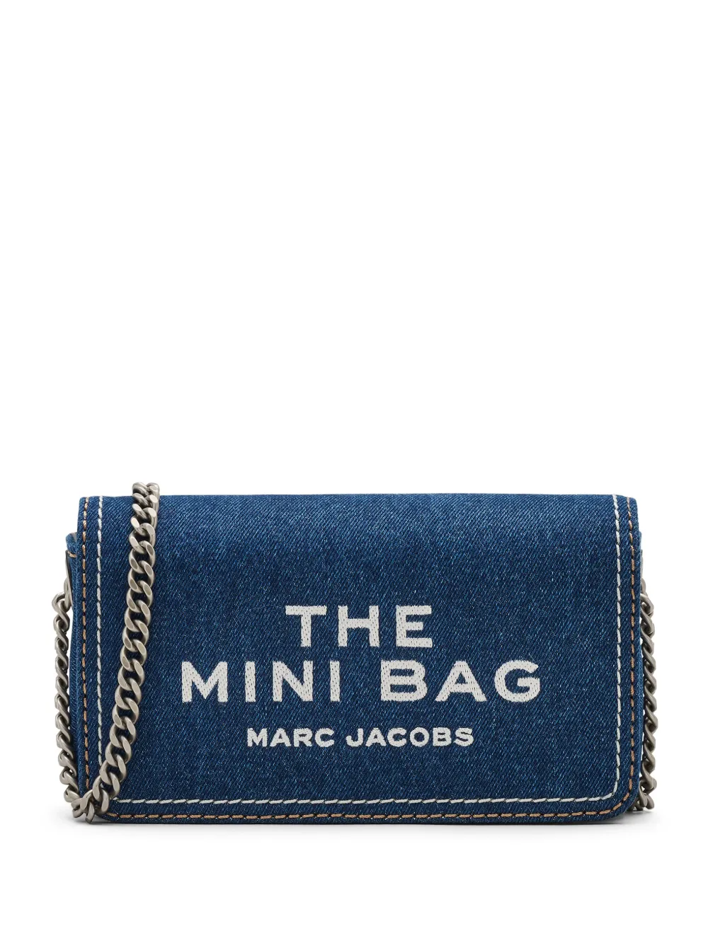 Сумка The Denim Mini Chain MARC JACOBS, синий