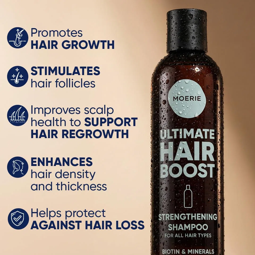 Шампунь для роста волос с биотином и кофеином Moerie, Single Set Shampoo — фото 2