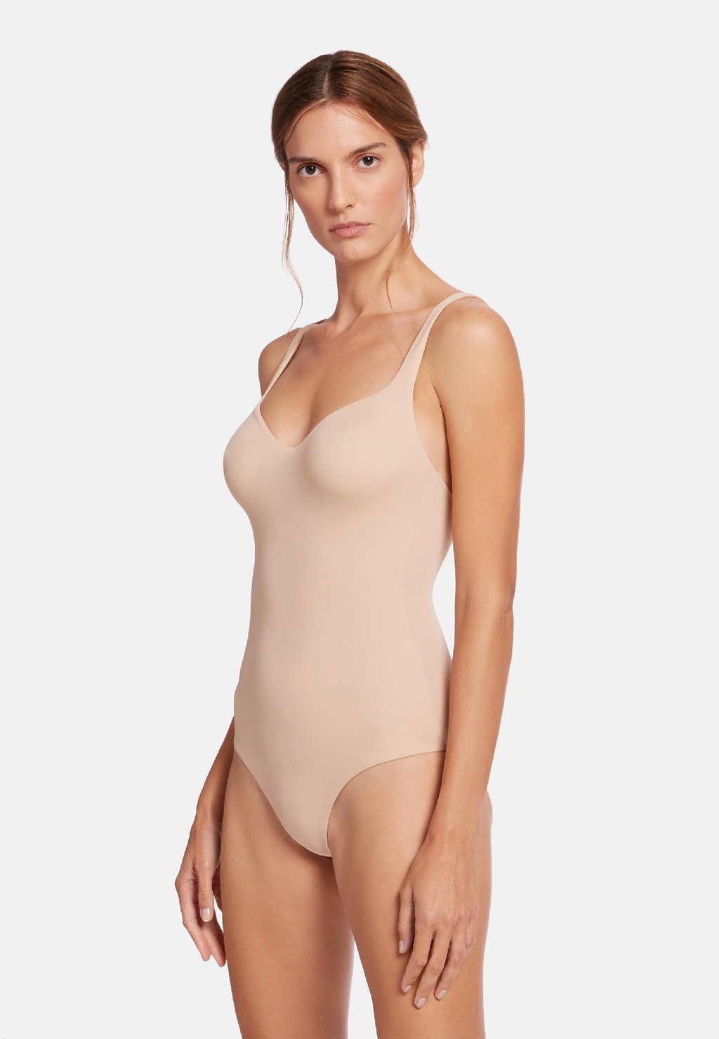 

Боди MAT DE LUXE Wolford, светло-коричневый