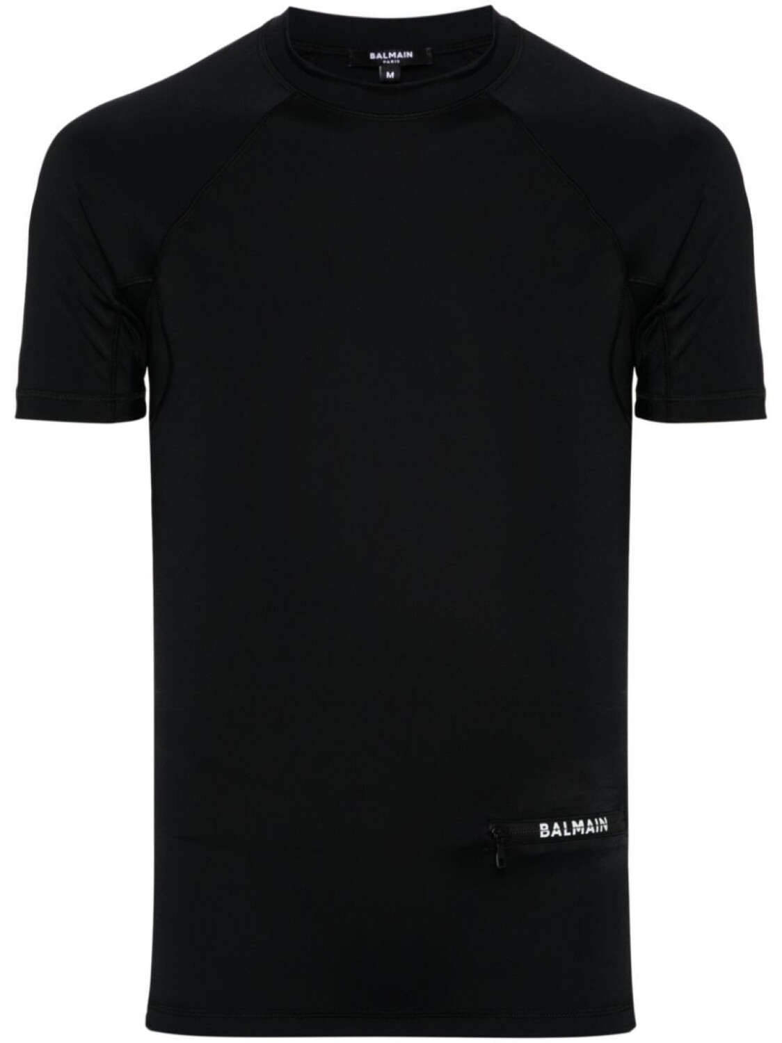 

Balmain футболка с логотипом, черный