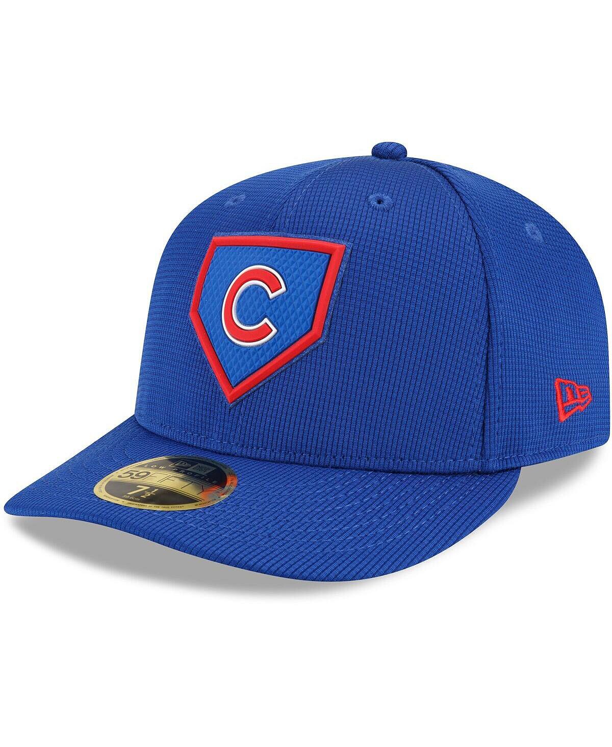 

Мужская приталенная шляпа Royal Chicago Cubs 2022 Clubhouse Low Profile 59FIFTY New Era