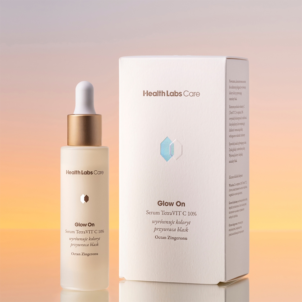Сыворотка Health Labs Care — Для лица Glow on Tetravit C % Serum с витамином С, 30 мл — фото 3