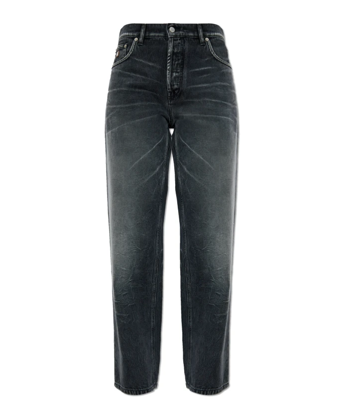 

Джинсы с логотипом Moschino, серый