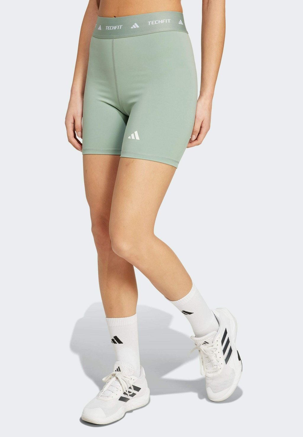 

Леггинсы TECHFIT adidas Performance, зеленый
