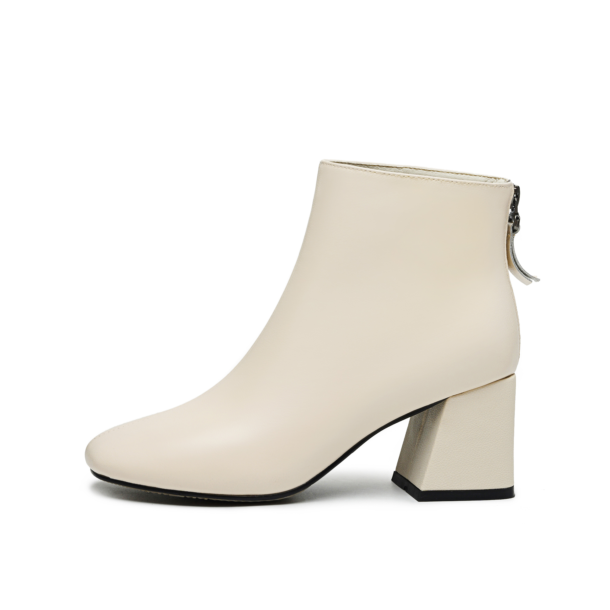 Ботильоны женские Help, Ecru 3.5Cm Unlined