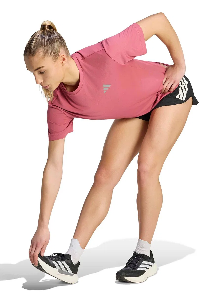 Спортивная футболка ADIDAS PERFORMANCE Performance Shirt 'Adi365 Ess' цвета маджента — фото 3