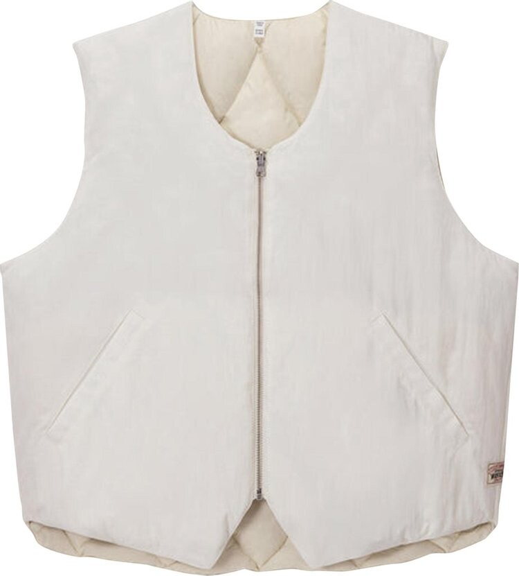 

Жилет Stussy Reversible Quilted Vest 'Cream', кремовый