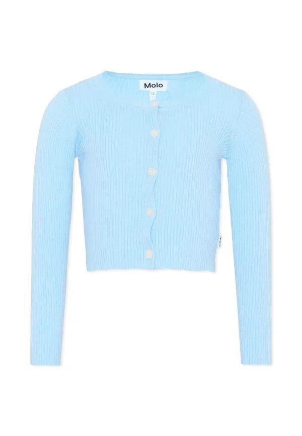 Кардиган хлопковый Cardigan Molo, light blue, светло-голубой