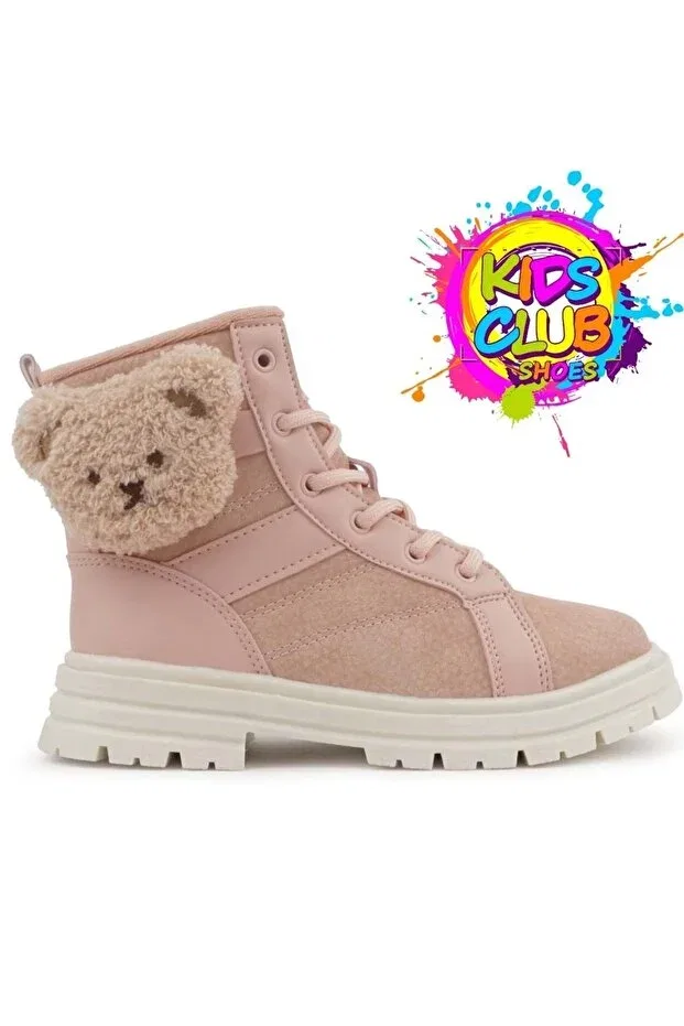 Детские ботинки для девочек ортопедические Cool Luno Animal Figured Orthopedic Non-Slip Sole Unisex Children's Boot Kcmn, Powder
