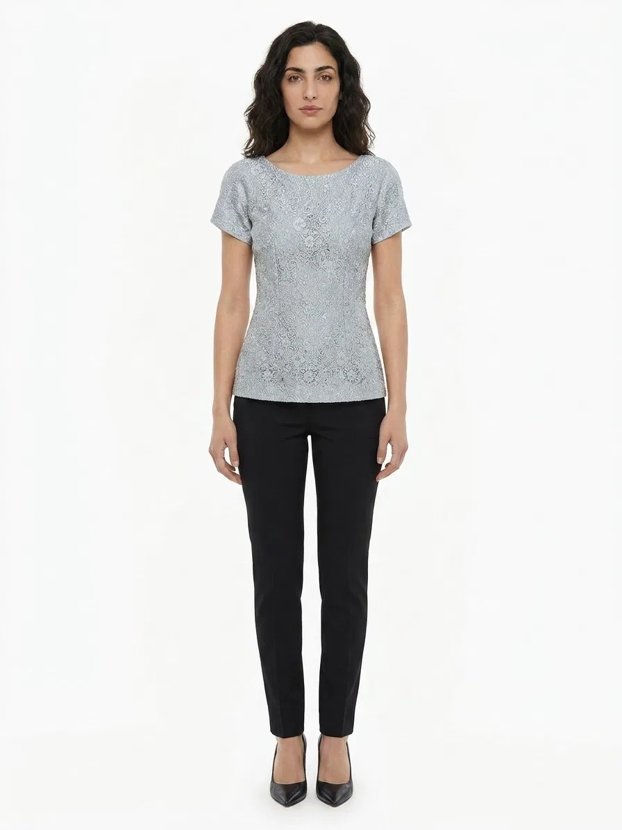 Женская футболка с коротким рукавом Dolce & Gabbana, Gray