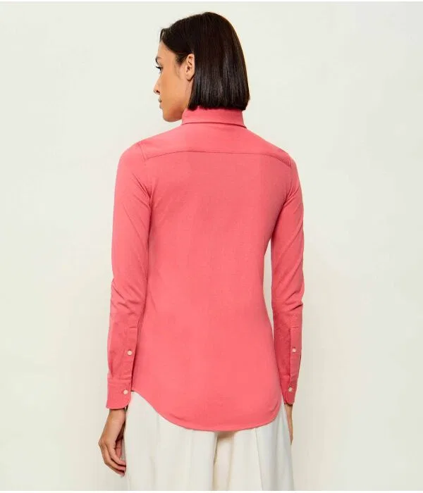 Женская рубашка Regular Fit Oxford Polo Ralph Lauren, Rosa — фото 3
