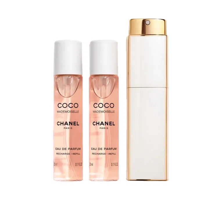 Женский набор парфюмерной воды Miss Cocoa Travel Set, 20 мл × 3, CHANEL, Black