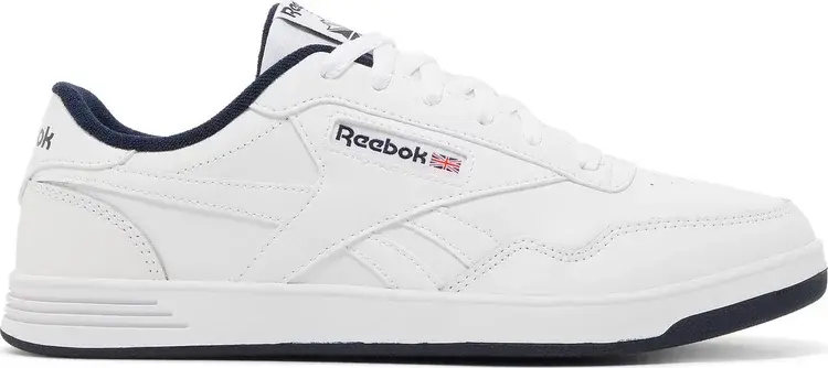 

Кроссовки club memt parafit 4e wide 'white vector navy' Reebok, белый