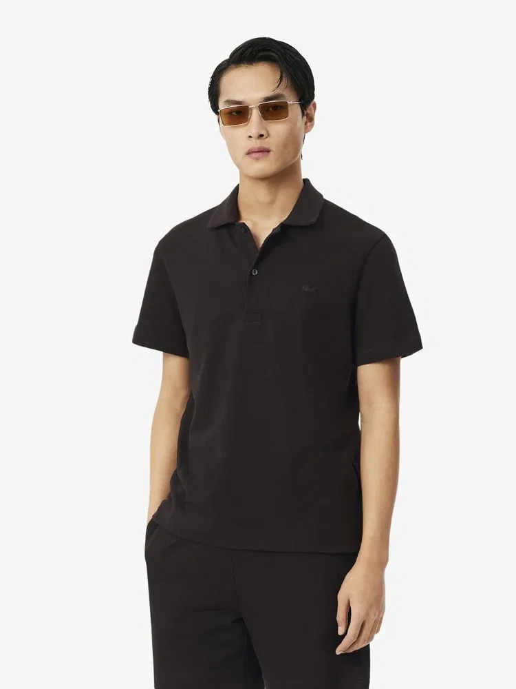 Футболка поло с коротким рукавом, хлопок LACOSTE, Antique Gold