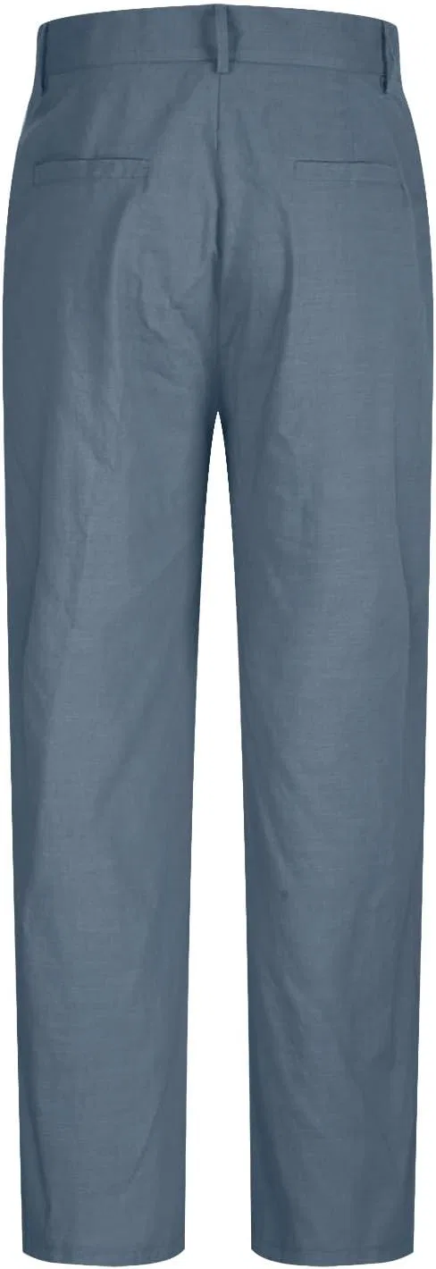 Мужские брюки прямого кроя с эластичным поясом, Lightweight Work Golf Pant, светло-синий — фото 3