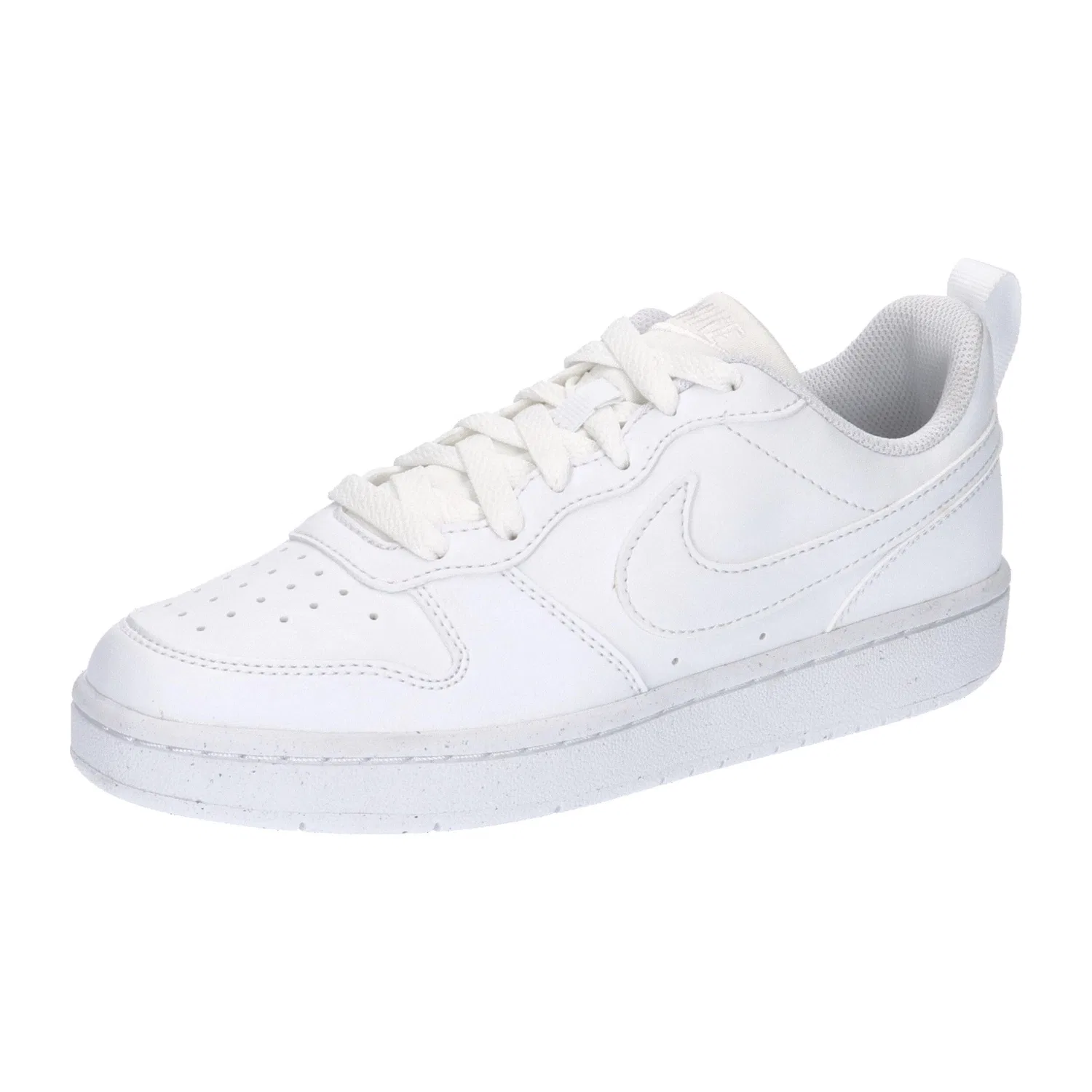 Детские кроссовки с рециклированным верхом Court Borough Low Recraft Nike, Weiss