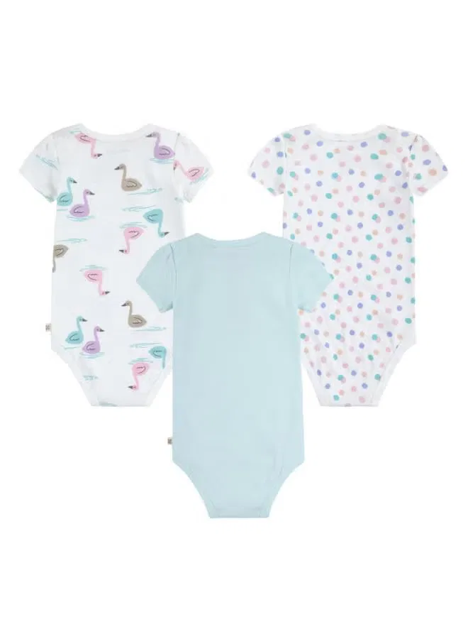 Боди-комбинезон комплект из 3 предметов Huggies, аква — фото 2
