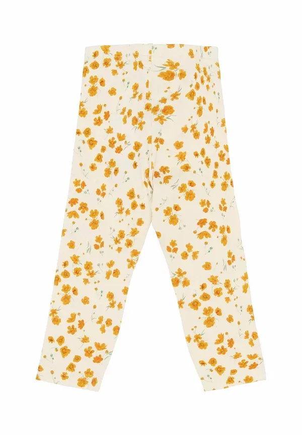 Леггинсы с цветочным принтом Leggings - trousers Petit Piao, eggnog buttercup aop — фото 2