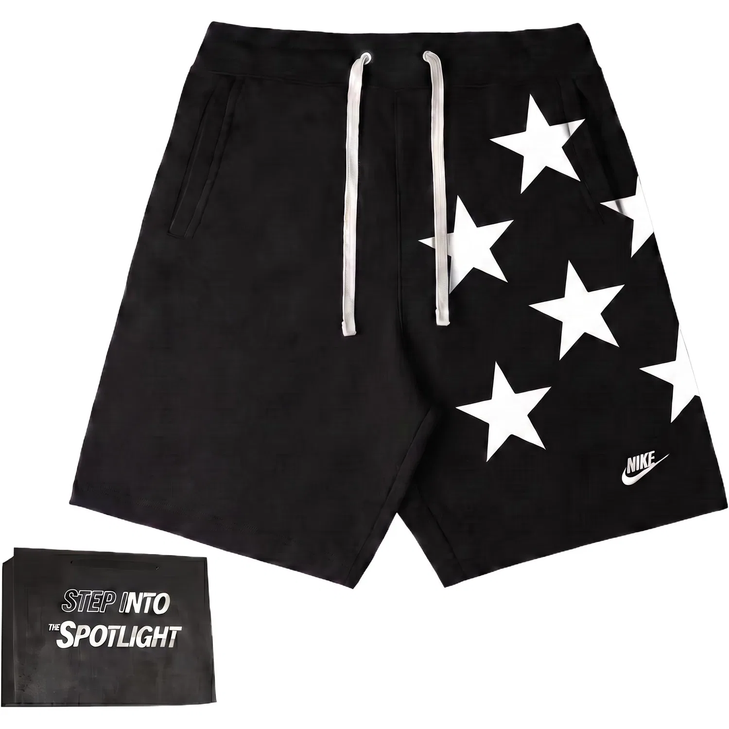 Детские шорты повседневные с принтом Star-Limited Shopping Bag Nike