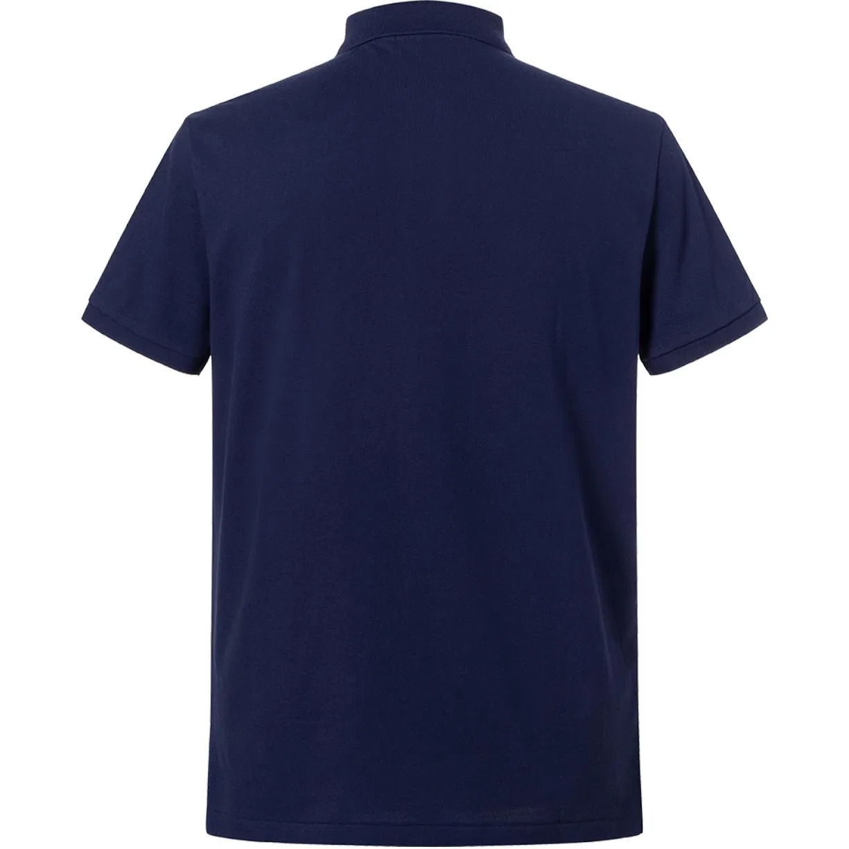 Мужское поло Polo Ralph Lauren Custom Slim Fit, Marine Blue — фото 3