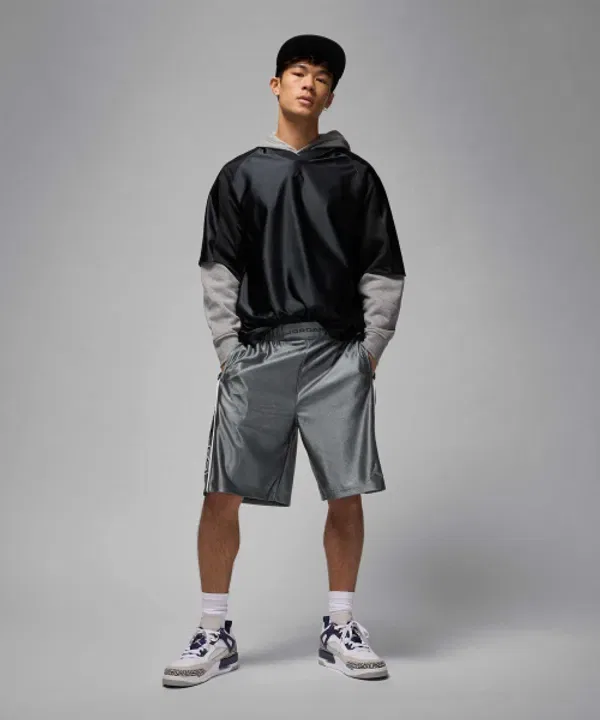 Шорты Brooklyn Cat Scratch, Nike, серый — фото 2