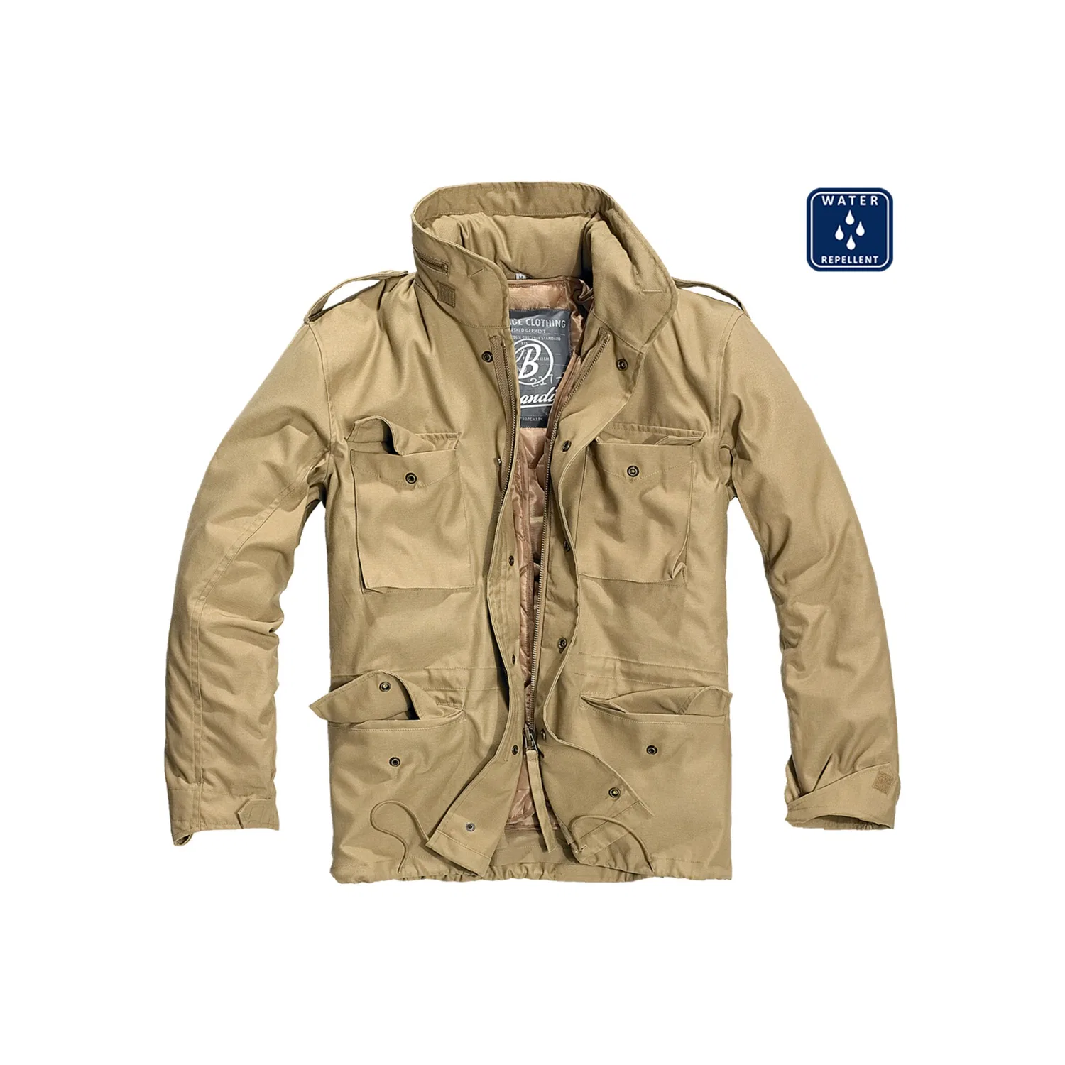 Мужская всепогодная куртка M-65 Field Jacket Brandit, Camel