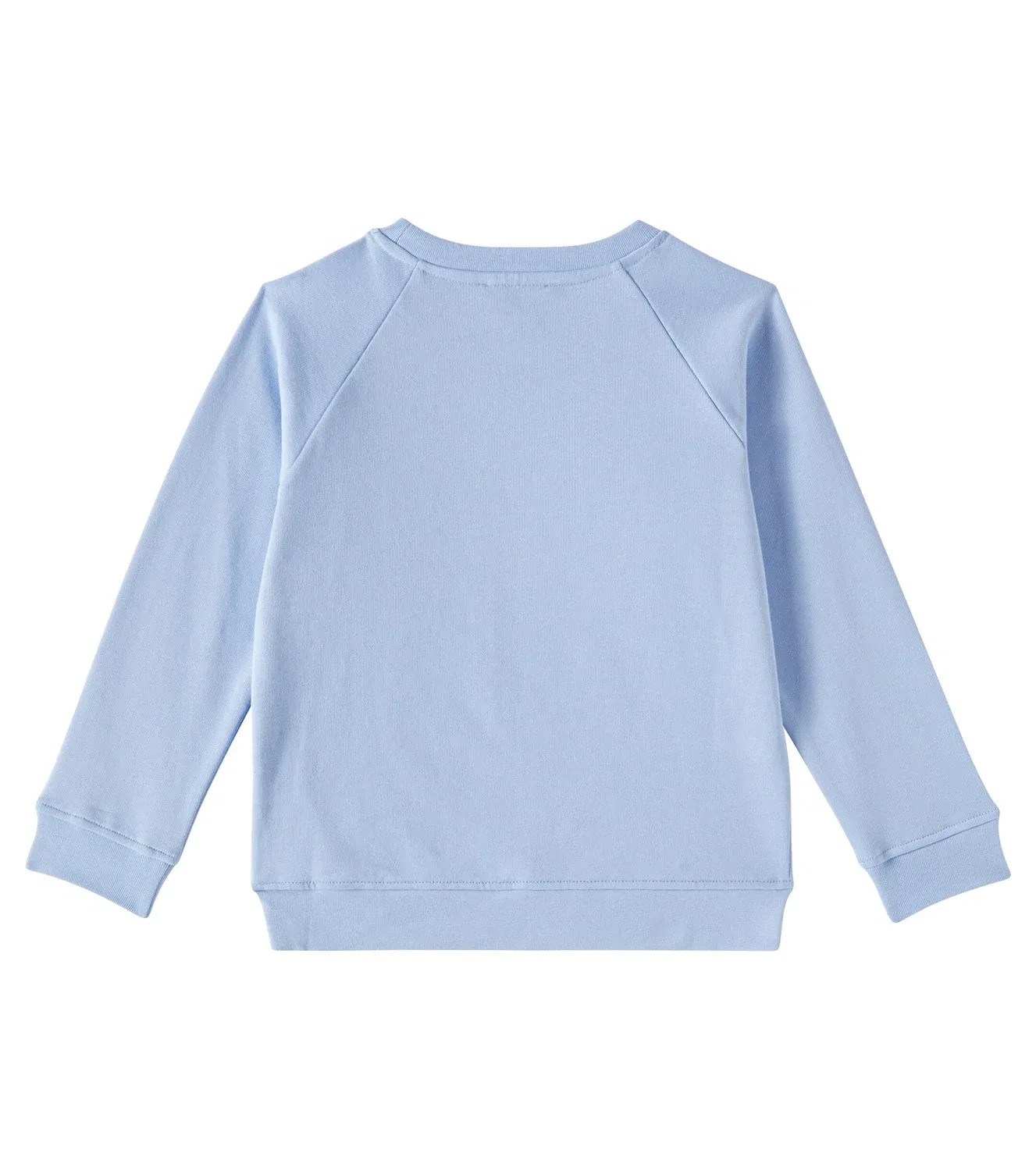 Свитшот хлопковый Stella Mccartney Kids, синий — фото 3