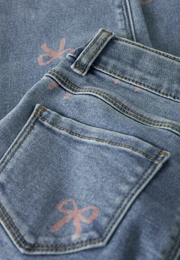Брюки Mom Shaped Jeans Name It, medium blue denim, синий — фото 3
