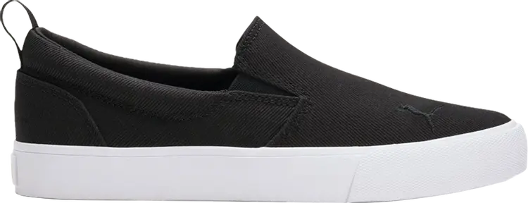

Кроссовки Puma Wmns Bari Slip-On Black Team Gold, черный