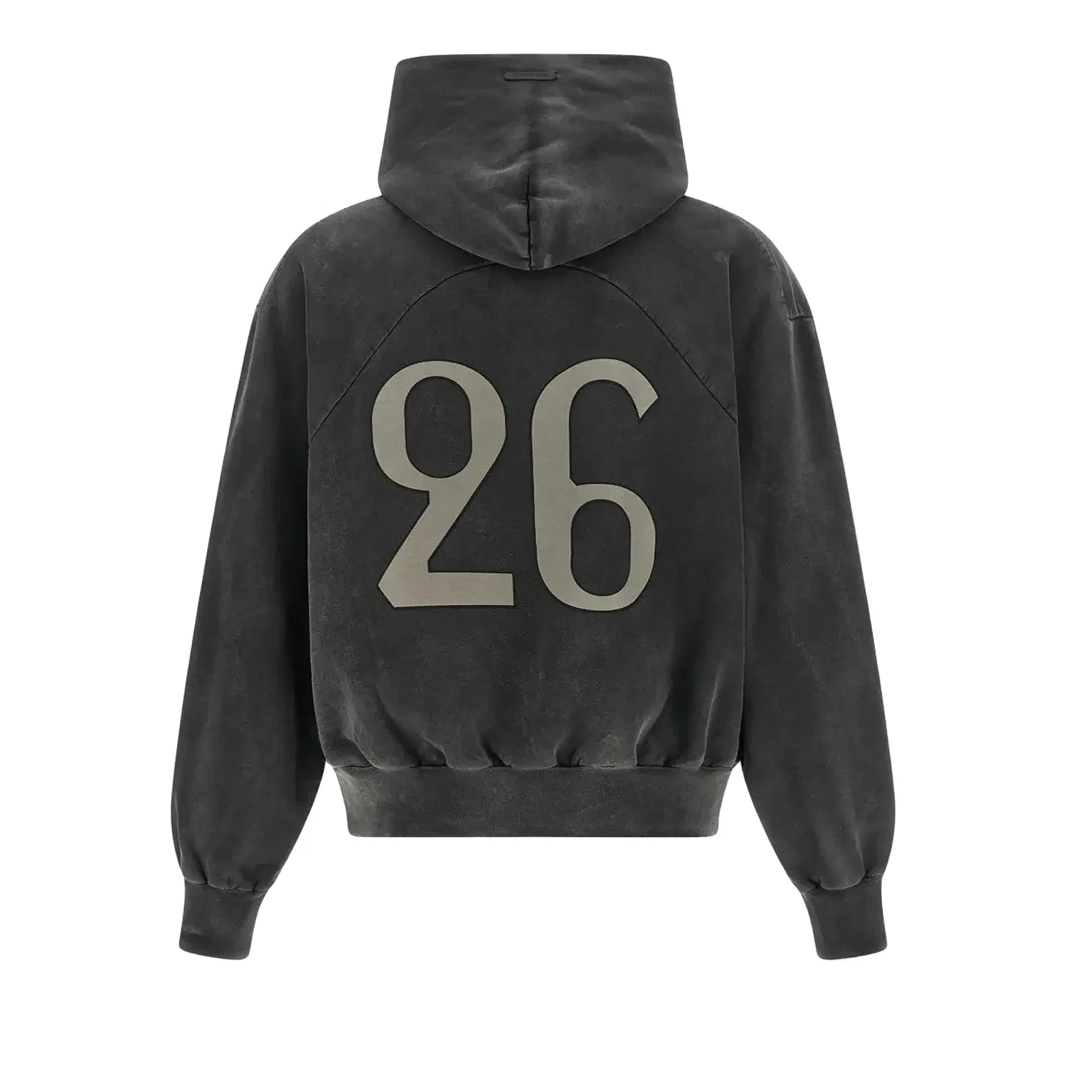 Толстовка Fear of God 26 Classic Fit Half Raglan Hoodie, черный — фото 2