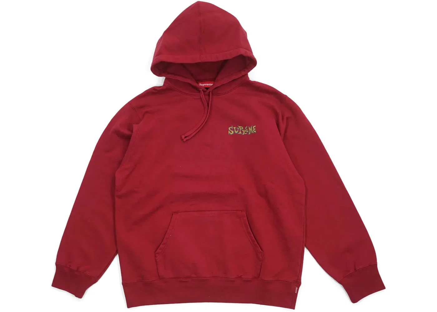 Мужская худи с портретом Supreme, Cardinal