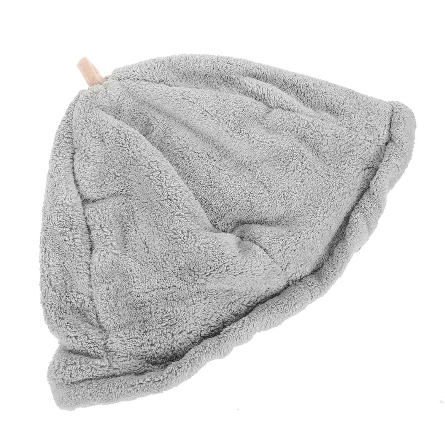 Шапочка для душа Coral Fleece, minkissy, 3 шт, Серый — фото 2